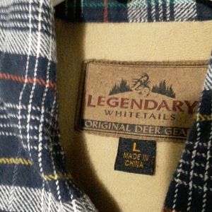 Thermal fleece lined flannel shirt